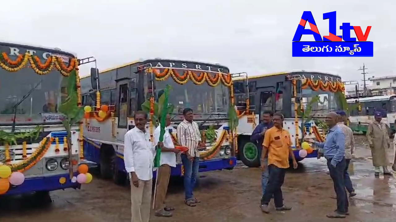 On Saturday, Minister Rampasad Reddy inaugurated six buses at Parvathipuram RTC depot, promising to restore its former glory. He also participated in a training facility launch in Narsupuram.