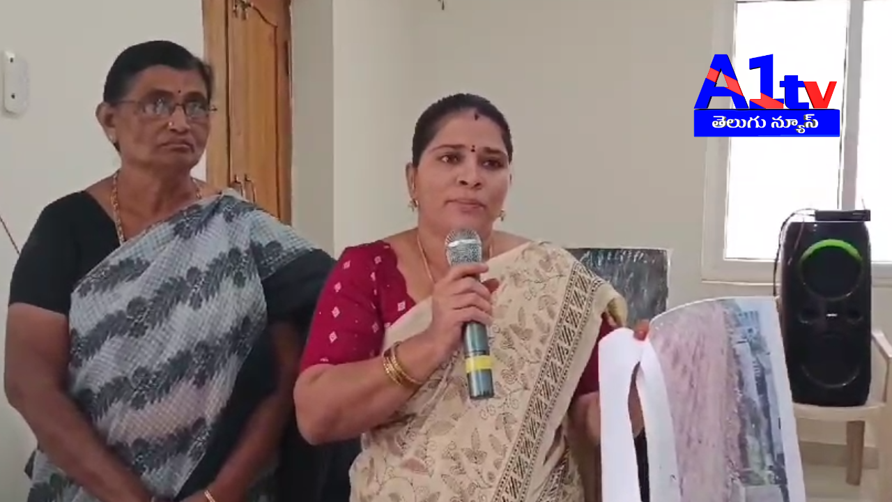 TDP leader Sunitha criticizes Badvel municipal chairman and officials over illegal constructions and lack of development in TDP-led wards.