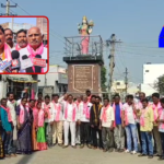 Former MLA Narender criticized the Congress for altering the Telangana Thalli statue, calling it undemocratic and predicting backlash in upcoming elections.
