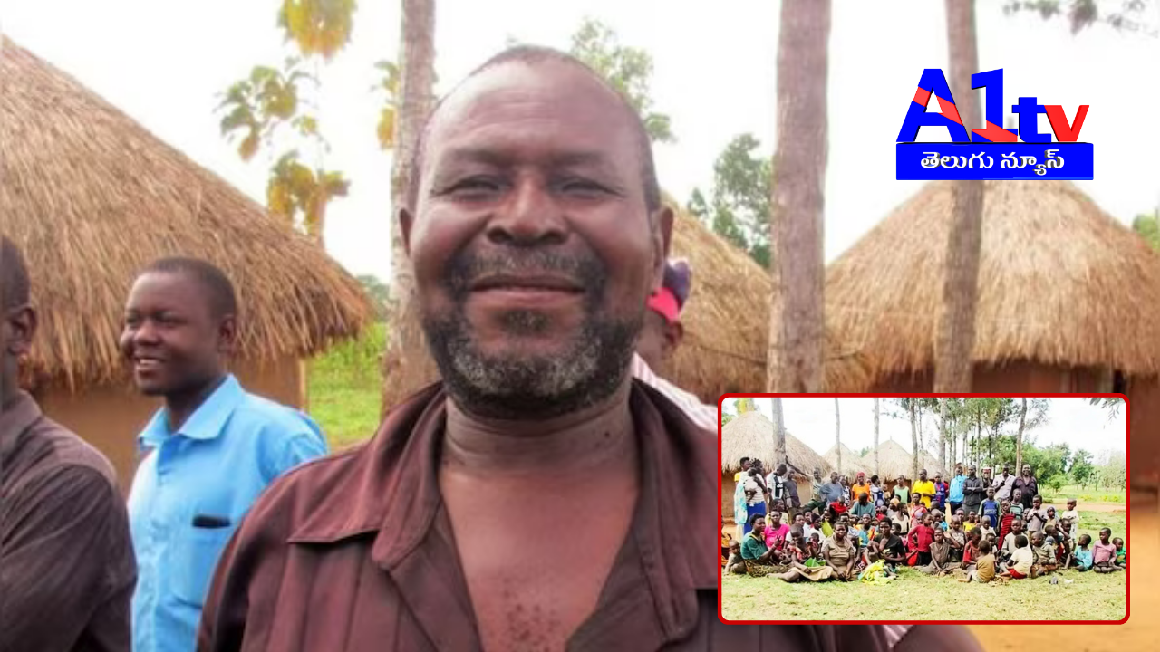 A man from Uganda has 12 wives and 102 children. His extraordinary family includes 578 grandchildren. He now keeps a register to remember their names.