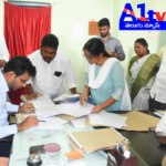 Collector B.Y.M. Santosh reviewed the Rythu Bharosa and ration card verification process in Aiza, ensuring benefits reach eligible beneficiaries.