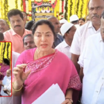 Kovuru MLA Vemireddy Prashanthi Reddy laid the foundation for a CC road in Pothireddy Palem. ₹12.50 crore fund approved for 180 roads in the constituency.