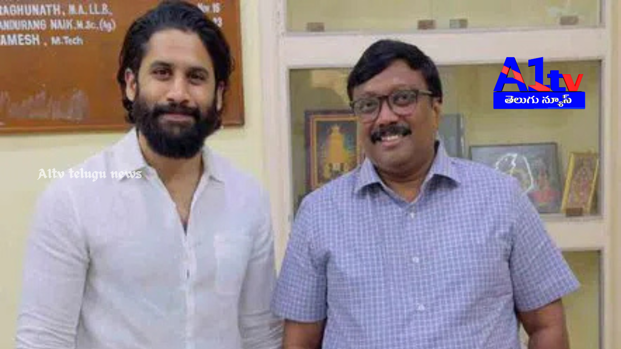 Actor Naga Chaitanya visited Khairatabad RTO for his driving license renewal. Fans gathered to see him. His upcoming film 'Thandel' releases on Feb 7.