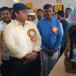 Medak District Collector Rahul Raj inaugurated the science exhibition at Chinnashankarampet Model School, encouraging students' innovations.