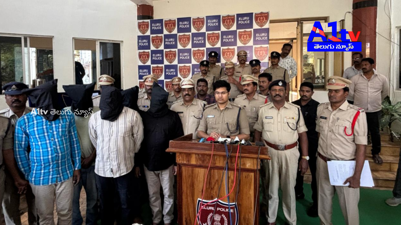 Eluru police arrested an interstate gang and recovered 13 kg silver and 251 gm gold.