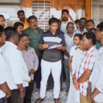 Employees submitted a petition to Adoni MLA Parthasarathi, seeking resolution for outsourcing workers serving for 20 years.