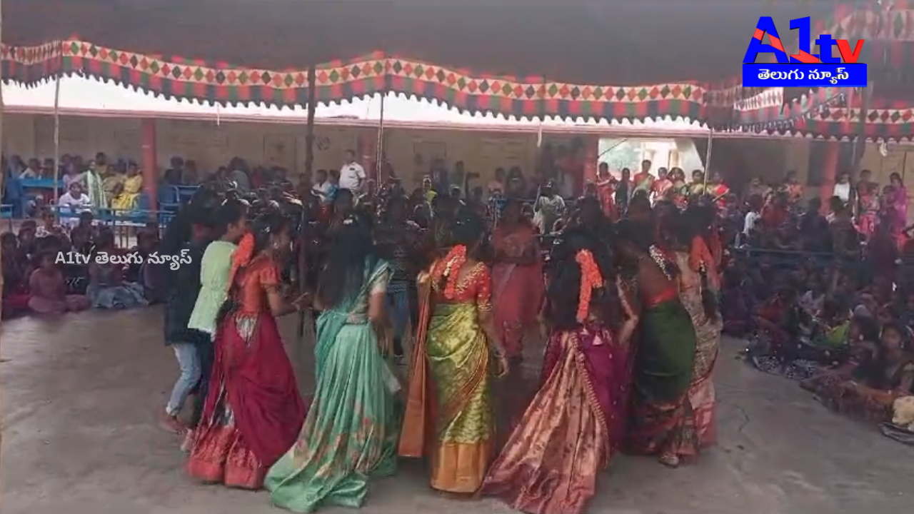 A grand farewell ceremony was held for 10th-class students at Gangavaram Ashram Girls' School, with dignitaries blessing the students.