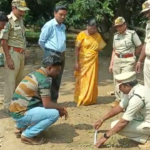 A leopard has been spotted near Brahmalakunta in Khammam district. Forest officials urge people to stay cautious.