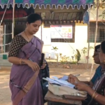 MLC elections polling for teachers and graduates began peacefully in Chinna Shankarampet with tight security arrangements.