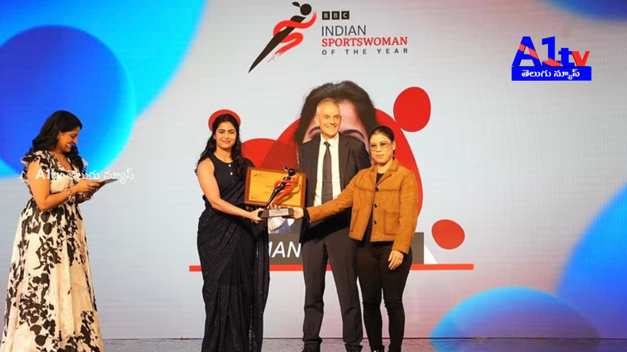 Manu Bhaker, who won two bronze medals at the Paris Olympics, received the BBC Indian Sportswoman of the Year award.