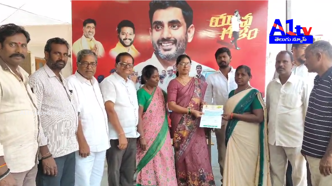 CM Relief Fund cheques distributed in Srikakulam, benefiting Gudla Taraka Rama Rao, Banisetti Satyarao, and Pora Apparao.