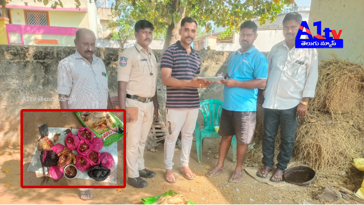 Vemulapalli sees uproar over alleged peacock meat sale. Officials investigate whether it’s really a peacock or a water hen.
