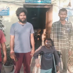 VRA heirs protested against their preemptive arrest while heading to Hyderabad’s Gandhi Bhavan.
