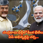 AP CM Chandrababu will hold crucial meetings with central ministers in Delhi tomorrow. The discussions will focus on the state's development and pending issues.