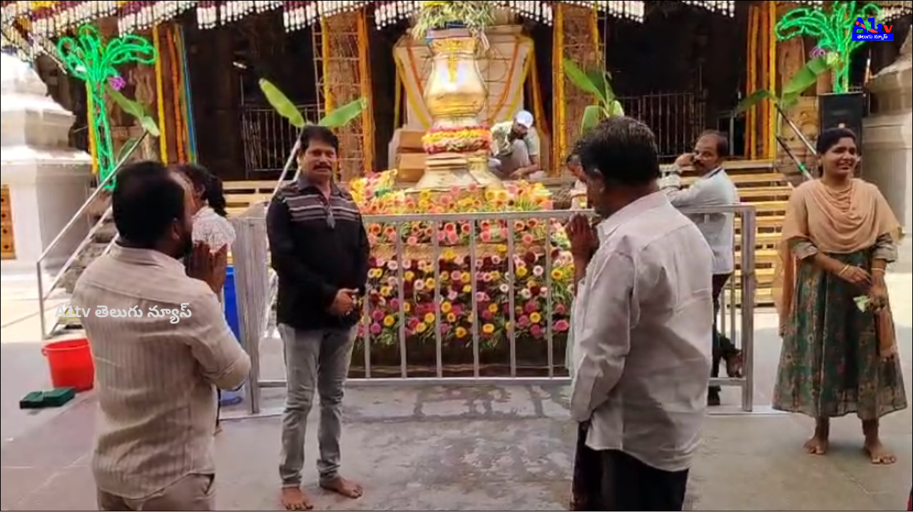 Ramesh Naidu urged TTD officials to install Jambavan’s statue in Ontimitta Lake and develop it into a tourist spot with full water and boating.