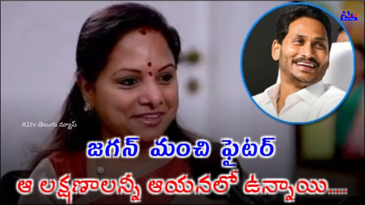 In an interview, Kavitha praised Jagan as a fighter and slammed Pawan as unserious. She made bold statements on Andhra politics.