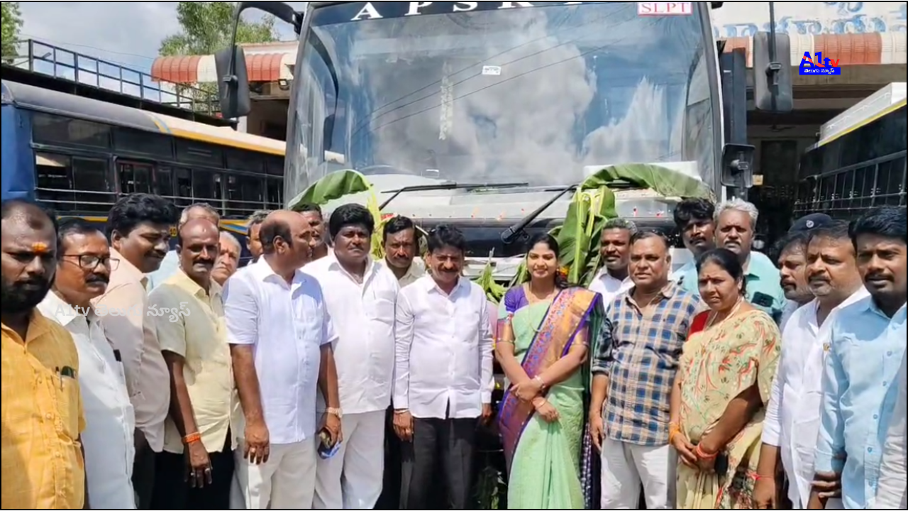 To improve passenger convenience, MLA Nelavala Vijayashree flagged off two new express buses from Sullurupeta to Nellore.