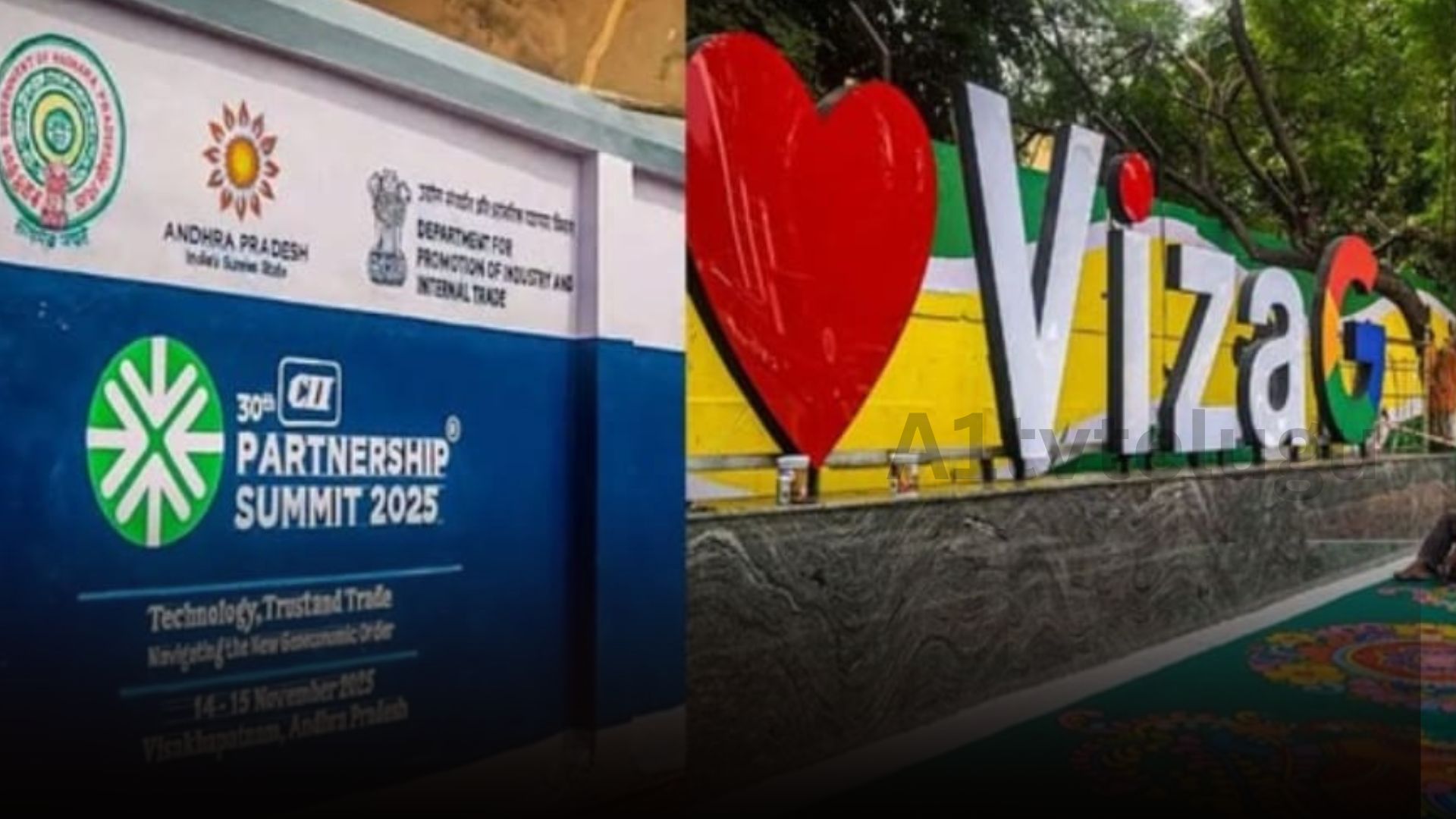 CII Partnership Summit 2025 inaugurated in Visakhapatnam with massive investment targets.