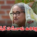 Former Bangladeshi PM Sheikh Hasina during ICT tribunal verdict