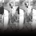 Naidupeta road accident with two bikes collided near Avani Apartments