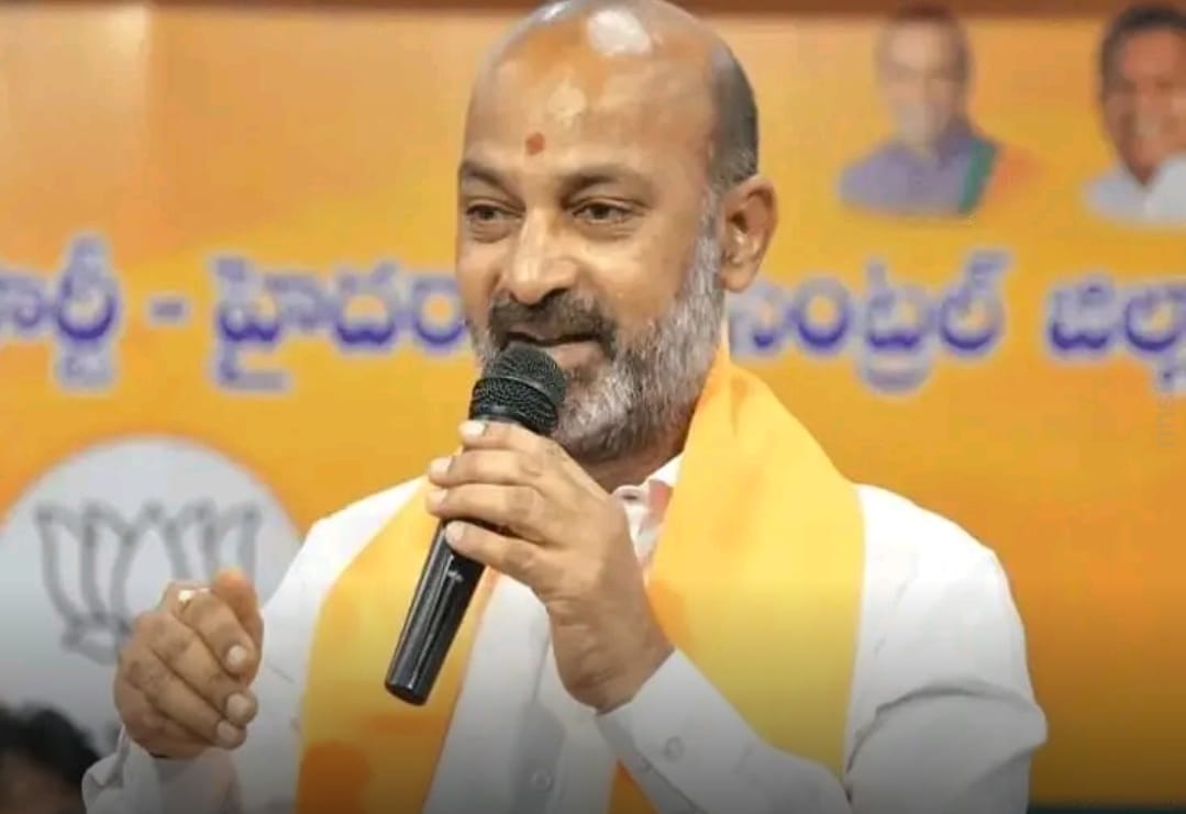 Bandi Sanjay speaking about BJP forming the next Telangana government
