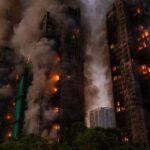 Hong Kong skyscraper fire incident compared with Hyderabad high-rise safety concerns