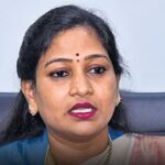 AP Home Minister Vangalapudi Anitha addressing media on law and order issues