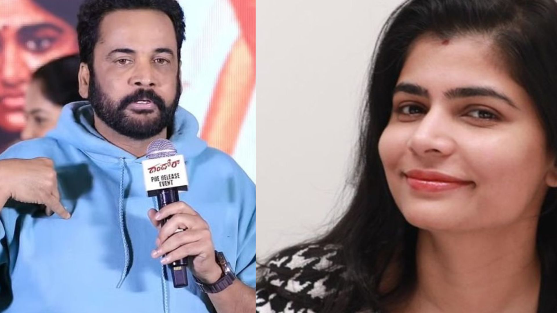 Actor Shivaji and singer Chinmayi amid social media controversy