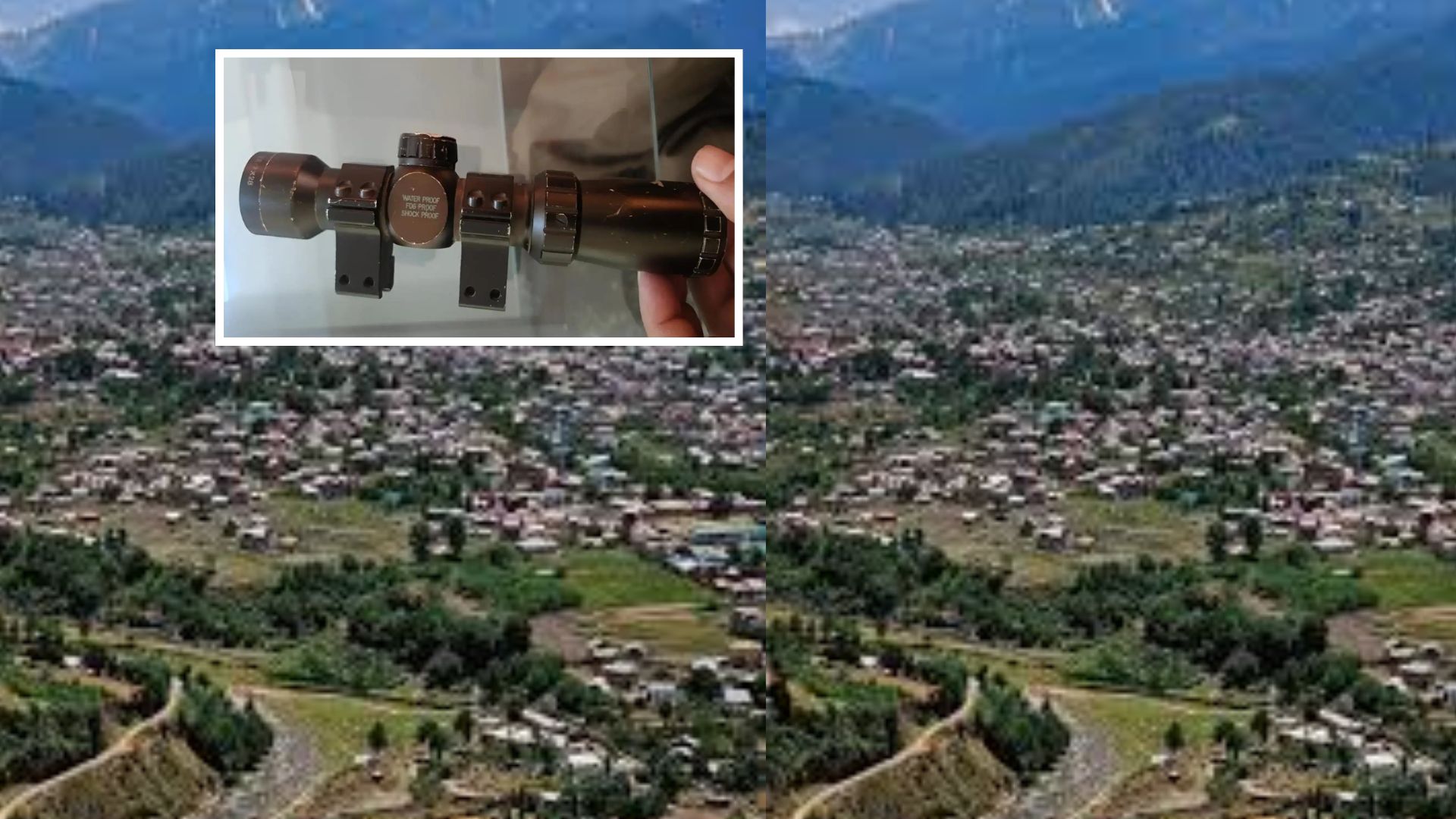 China made rifle scope found near NIA office in Jammu Kashmir