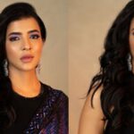 Manchu Lakshmi arriving at CID office in Hyderabad