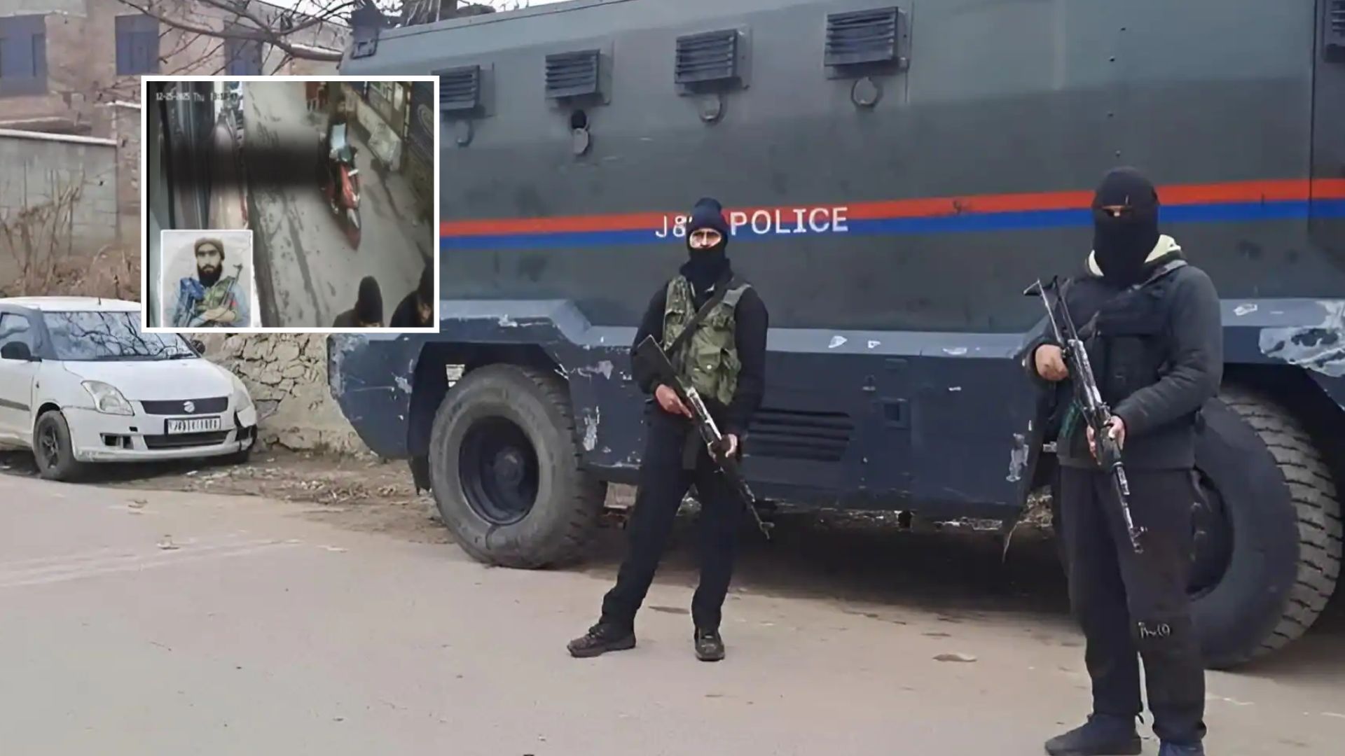 lashkar-e-taiba terrorist seen in cctv footage in anantnag kashmir