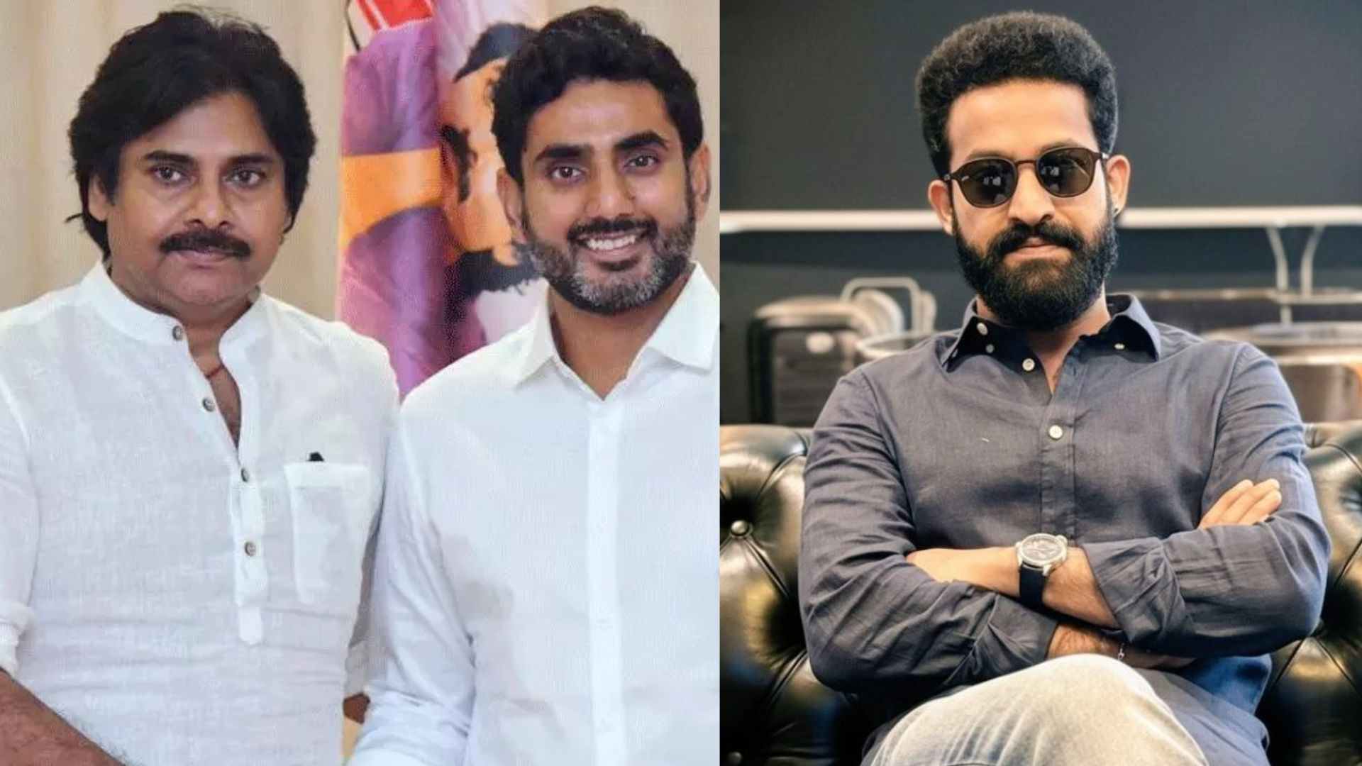 Pawan Kalyan and Jr NTR wish Nara Lokesh on his birthday