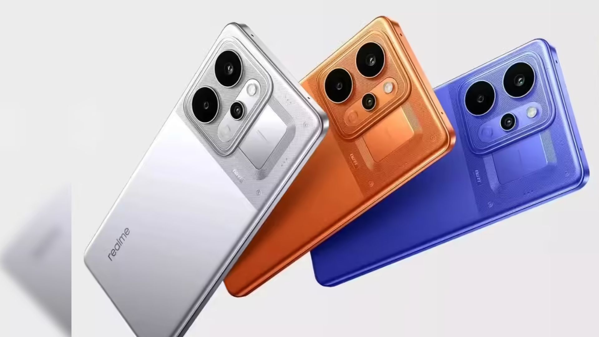 Realme P4 Power 5G smartphone showcasing massive 10001mAh battery