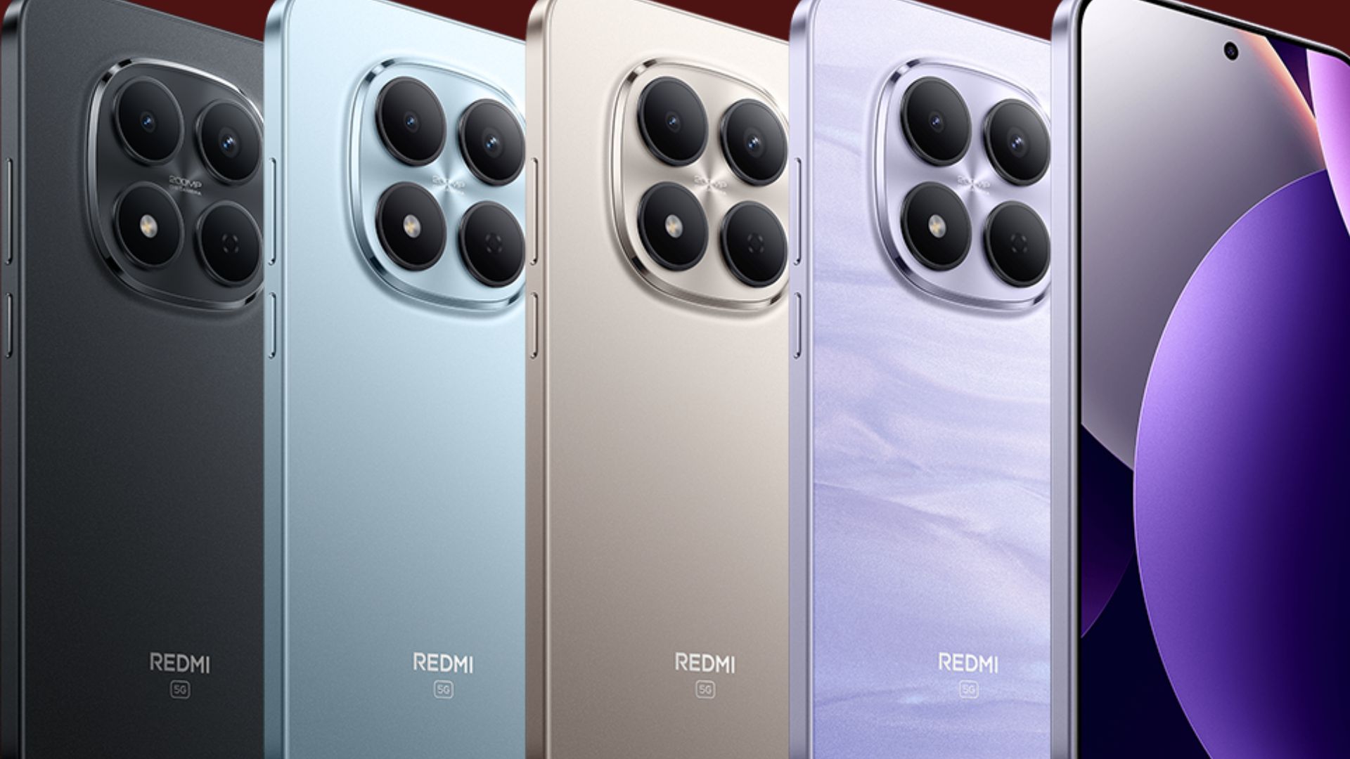 redmi note 15 pro 5g smartphone with 200mp camera