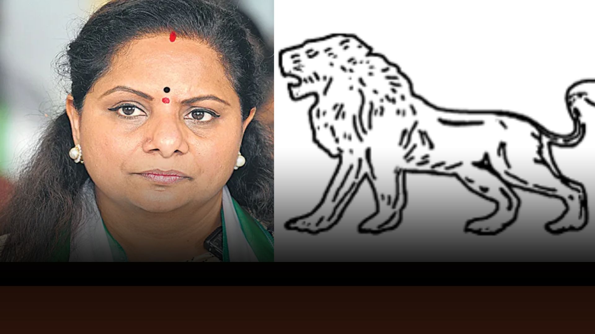 telangana jagruthi local elections lion symbol