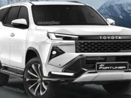 2026 Toyota Fortuner Spy Shots Leak