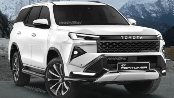 2026 Toyota Fortuner Spy Shots Leak