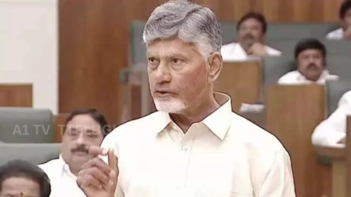 N Chandrababu Naidu speaking on Ganga Kaveri river linking in Assembly
