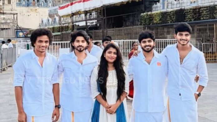 Geethu Royal controversy over reel at Tirumala temple