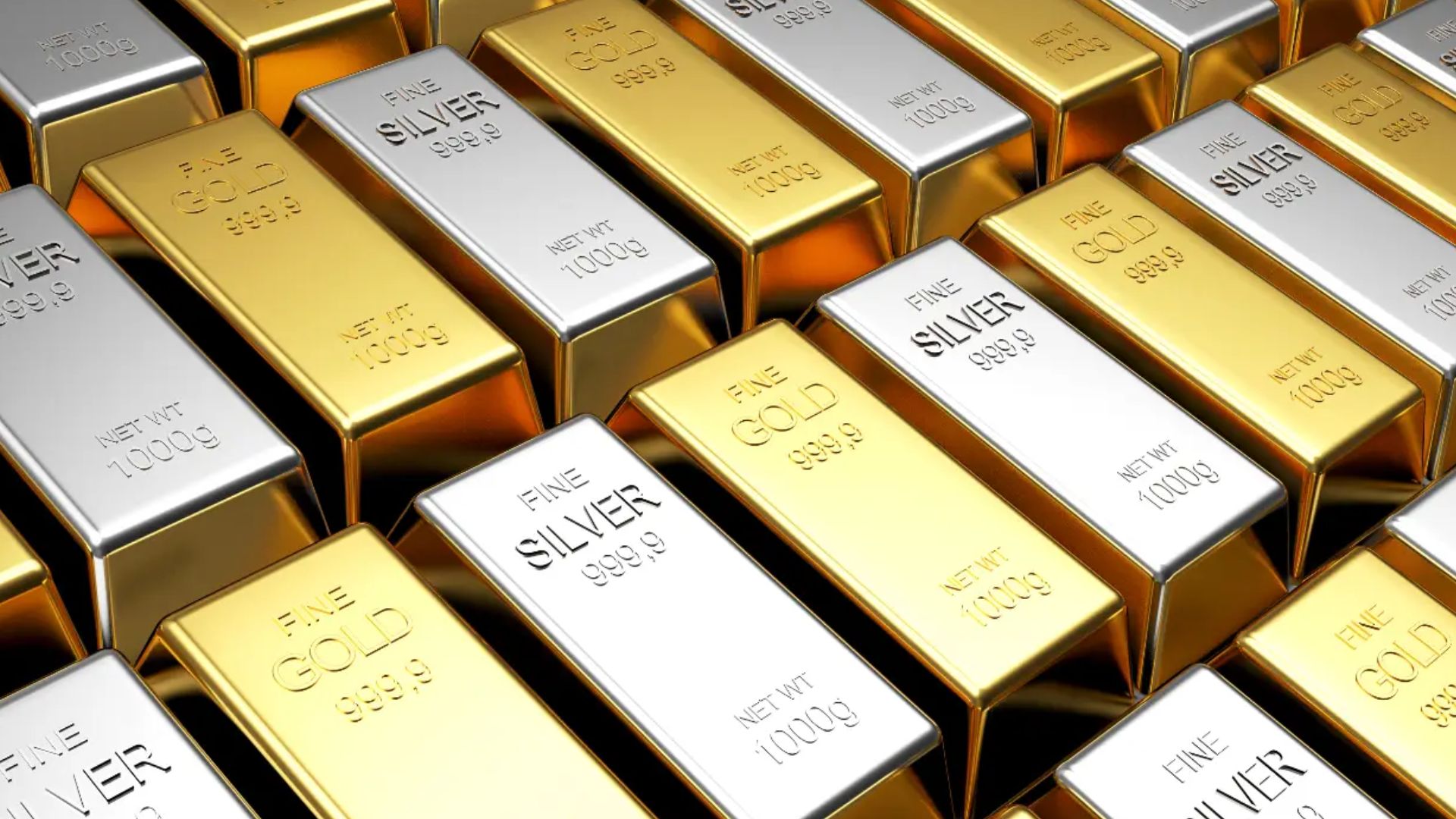 Today gold and silver rates bullion market