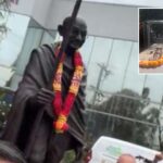 Mahatma Gandhi bronze statue theft in Australia