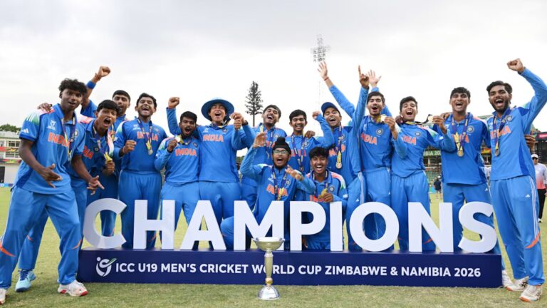 U19 World Cup Final | వైభవ్ సూర్యవంశీ షో.. భారత్‌కు ఆరో కప్