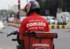 zomato app showing increased platform fee on food delivery order