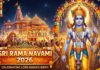devotees celebrating sri rama navami with puja rituals and prayers at home and temples