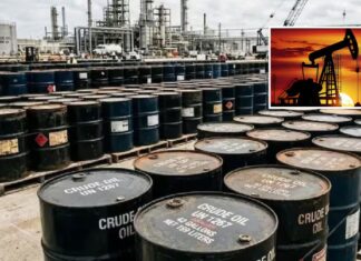 oil and gas storage tanks representing india energy security monitoring system