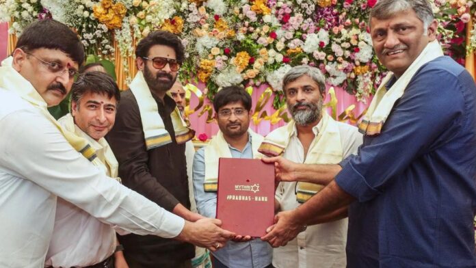 prabhas fauji movie shooting update and dasara 2026 release plan