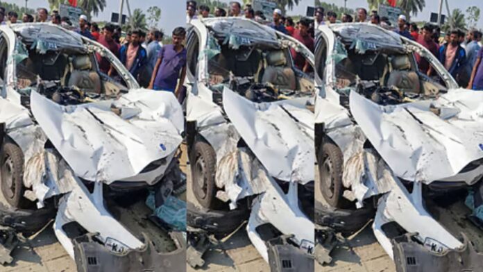 Car accident in Chittoor kills five family members on national highway Car accident in Chittoor kills five family members on national highway