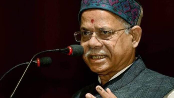shiv pratap shukla appointed as telangana governor after jishnu dev varma transfer