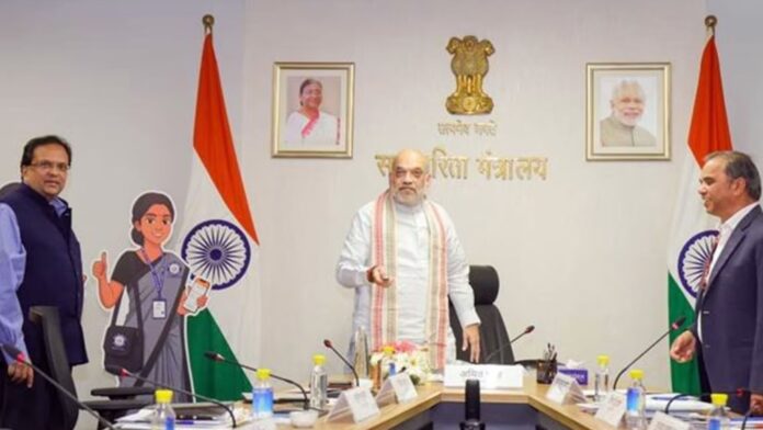 Amit Shah unveils Pragati and Vikas logos for India Census 2027