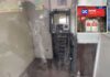 Sangareddy ATM theft | సంగారెడ్డి జిల్లాలో అర్ధరాత్రి ఏటీఎం చోరీ…నగదు అపహరణ Broken ATM machine after theft in Sangareddy district